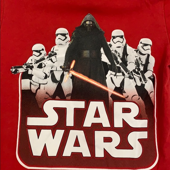 Star Wars T-Shirt (red) - Picture 2 of 5